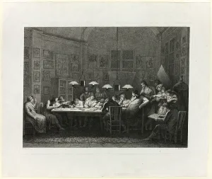 Drawing Lesson Prints: Francesco Rosaspina's Drawing School, 1811. Creator: Giulio Tomba