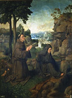 St Francis Of Prints: Francis of Assisi. Artist: Master of Hoogstraaten