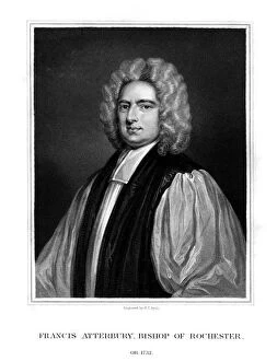 Bishop Of Rochester Collection: Francis Atterbury, Bishop of Rochester, (1831). Artist: Henry Thomas Ryall