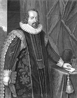 Lord Verulam Prints: Francis Bacon, Viscount St Albans, English philosopher, scientist and statesman, 1618