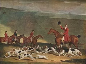 Ben Marshall Gallery: Francis Duckenfield Astley, Esq. and his Harriers, c19th century. Artist: Richard Woodman