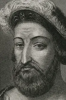 Francois Prints: Francis I, (1494-1547), King of France from 1515 to 1547, 1856. Creator: Charles Geoffroy