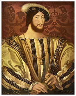 Cloet Gallery: Francis I, King of France, c1520-1525 (1956)