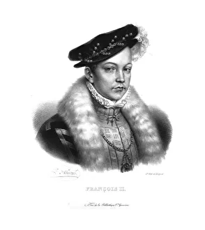 Jean Felix Prints: Francis II, King of France, (c1820s). Artist: Zephirin Felix Jean Marius Belliard