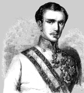 Franz Ii Prints: Francis Joseph, Emperor of Austria, 1854. Creator: Unknown