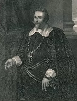 Chancellor Of The Exchequer Collection: Francis, Lord Cottington, (early-mid 19th century). Creator: John Cochran