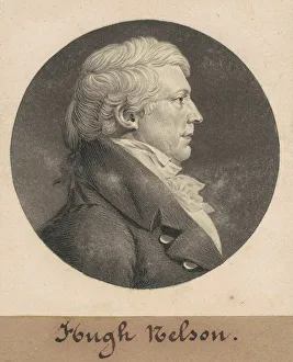 Neck Tie Prints: Francis Nelson, 1808. Creator: Charles Balthazar Julien Fevret de Saint-Memin