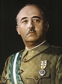 Francisco Prints: Francisco Franco (1892-1975), Spanish military and political, 1936 photo