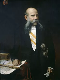 Barcelona Collection: Francisco de Paula Rius i Taulet (1833 - 1890), Spanish politician, major of Barcelona
