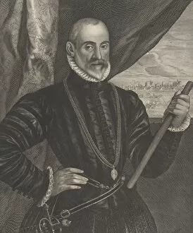 Soutman Gallery: Francisco Valdes, Spanish Commander, from the series Quatuor Personae... 1649