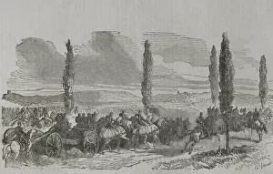 Waggon Prints: Franco-Prussian War (1870-1871): Battle of Gravelotte (18 August 1870)
