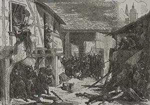 Shooting Prints: Franco-Prussian War (1870-1871): Battle of Wissembourg