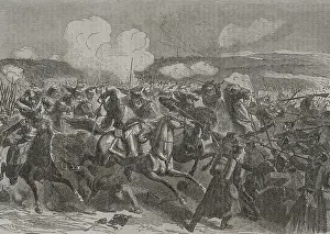 Shooting Prints: Franco-Prussian War (1870-1871): Battle of Worth, 6 August 1870, (1870). Creator: Unknown