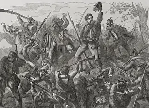 Franco-Prussian War (1870-1871): Battle of Worth, 6 August 1870, 1870. Creator: Unknown