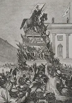 Celebrations Prints: Franco-Prussian War (1870-1871); Berlin, 3 September 1870, (1870). Creator: Unknown