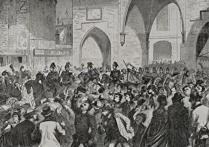 Celebrations Prints: Franco-Prussian War (1870-1871): Entry into Munich (Bavaria) of several French cannons