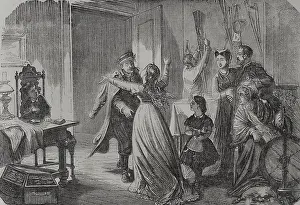 Franco-Prussian War (1870-1871): The return of the German soldier, 1871. Creator: Fuste
