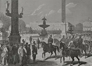 Franco-Prussian War (1870-1871): Siege of Paris (19 September 1870 to 28 January 1871), 1871. Creator: Fernando Miranda