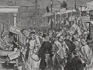 Franco-Prussian War (1870-1871): Siege of Paris (19 September 1870 to 28 January 1871), 1871. Creator: Unknown