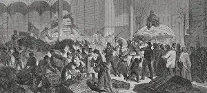 Franco-Prussian War (1870-1871): Siege of Paris (19 September 1870 to 28 January 1871), 1871. Creator: Fernando Miranda