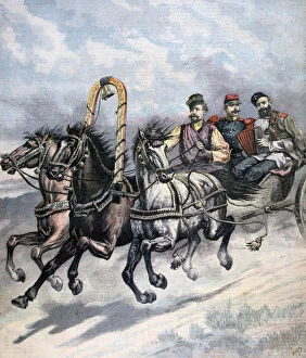 Military Vehicle Gallery: Franco-Russian Alliance, 1893. Artist: Henri Meyer