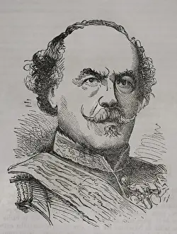 Canrobert Francois Certain Prints: Francois Certain de Canrobert (1809-1895), Marshal of France, 1870. Creator: Unknown
