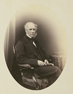 Francois Chaumont, about 1855. Creator: John Moffat