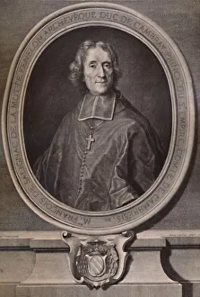 Francois Fenelon, French Catholic archbishop, theologian, writer and poet, c18th century (1894). Artist: Benoit Audran I Francois Fenelon, French Catholic archbishop, theologian, writer and poet, c18th century (1894). Artist: Benoit Audran I