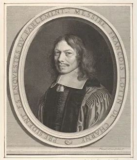 Nanteuil Robert Prints: Francois Lotin de Charny, ca. 1657. Creator: Robert Nanteuil