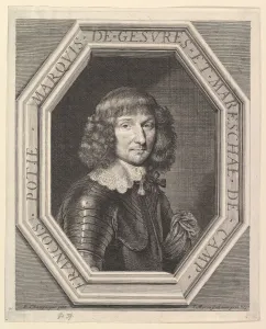 Phillippe De Champaigne Prints: Francois Potier, marquis de Gesvres, marechal de camp. Creator: Jean Morin