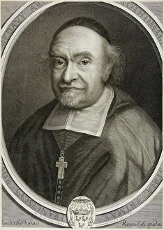 François Rouxel de Medavy, Archbishop of Rouen, 1677. Creator: Antoine Masson