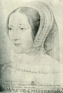 Francois De Prints: Francoise de Foix, Comtesse de Chateaubriant, early 16th century, (1907)