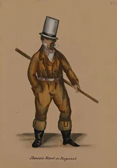 Françoise Ravel as Roquinet, 1855-1859. Creator: Alfred Jacob Miller