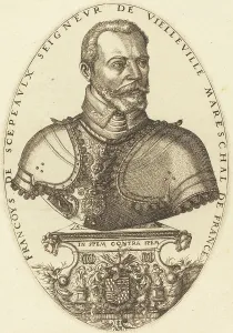 Pierre Woeiriot Prints: Francoys de Scepeaux, 1564. Creator: Pierre Woeiriot