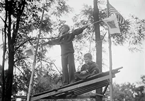 Signalling Prints: Frank A. Daniels, Right, with Brother Jonathan Daniels