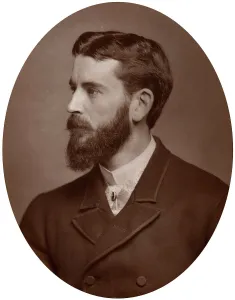 Frank Dicksee, ARA, English painter and illustrator, 1883. Artist: Lock & Whitfield
