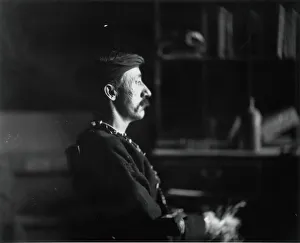 Eakins Thomas Prints: Frank Hamilton Cushing, 1895. Creator: Thomas Eakins