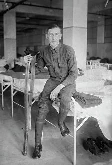 Crutch Prints: Frank Rahn, between c1915 and c1920. Creator: Bain News Service