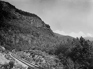 Tracks Prints: Frankenstein Cliff & Mt. Washington