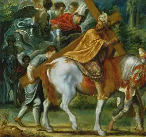 Return Prints: The Frankfurt Altarpiece of the Exaltation of the True Cross: Heraclius