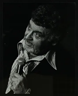 Frankie Laine on stage at the Forum Theatre, Hatfield, Hertfordshire, 10 May 1982