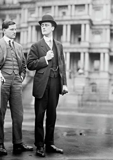Franklin D. Roosevelt, 1913. Creator: Harris & Ewing. Franklin D. Roosevelt, 1913. Creator: Harris & Ewing