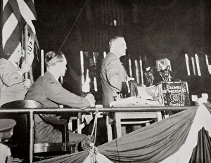 Acceptance Collection: Franklin D Roosevelt at the Democratic Party Convention, Chicago, Illinois, USA, 1933
