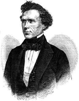 Franklin Pierce, 14th President of the United States, (c1880) Franklin Pierce, 14th President of the United States, (c1880)