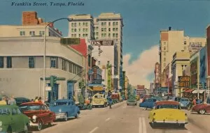 Tampa Gallery: Franklin Street, Tampa, Florida, c1940s