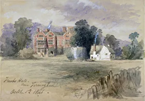 John Gilbert Prints: Franks Hall near Farningham, 1846. Artist: Sir John Gilbert