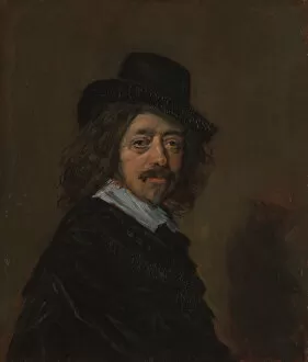 Hals Gallery: Frans Hals (1582 / 83-1666), probably 1650s. Creator: Unknown