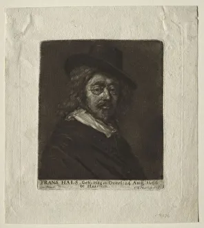 Frans Hals, 1761. Creator: Cornelis van Noorde (Dutch, 1731-1795)