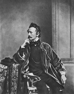 Franz Hansfstaengl, c1860, (1939). Artist: Franz Seraph Hanfstaengl Franz Hansfstaengl, c1860, (1939). Artist: Franz Seraph Hanfstaengl