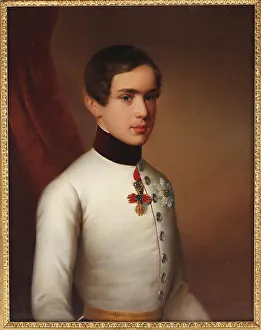 Francis Joseph I Prints: Franz Joseph I of Austria (1830-1916) as Archduke